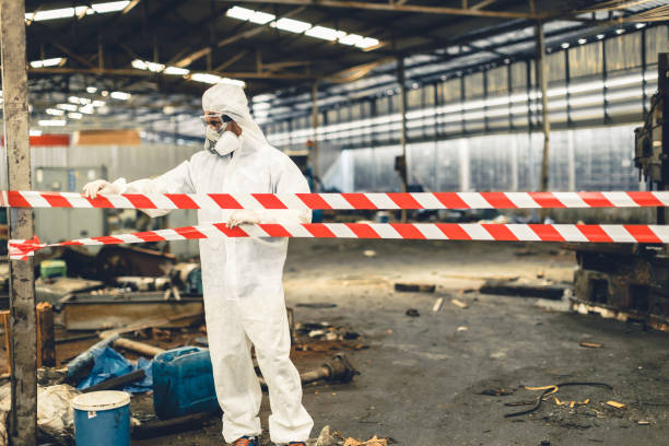 Professional Biohazard technician working in Newport, NE